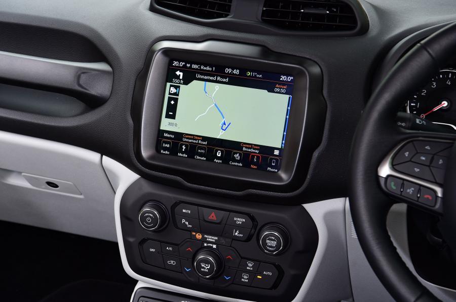 Детали интерьера Jeep Renegade Limited (BU) 2018 года  (UK) (фото 4 из 41)